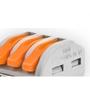 Imagem de Jng Conector  Borne U02 3P 4Mm-15283 - Kit C/10 Un