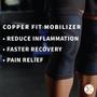 Imagem de Joelheira Copper Fit Mobilizer ProSeries com estabilizadores L/XL