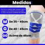 Imagem de Joelheira De Compressão Silicone Patelar Duplo Espiral Aço-M