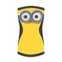 Imagem de Joelheira Neoprene 7mm Acction Brasil Mod. Minions Cross LPO Agachamento Academia Treinamento Gym