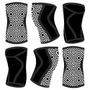 Imagem de Joelheira Neoprene 7mm Acction Brasil Mod. Polib Cross LPO Agachamento Academia Treinamento Gym