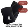 Imagem de Joelheira Neoprene Musculação Para Levantamento De Peso Cross Lpo