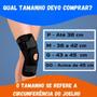 Imagem de Joelheira Ortopédica Compressão Neoprene Treino Exercício Gg