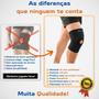 Imagem de Joelheira Ortopédica Compressão Neoprene Treino Exercícios P