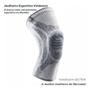 Imagem de Joelheira Ultra Tricô Pad Silicone E Aço Flexível - Veidoorn Articulada Spandex Fisioterapia 3D