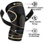 Imagem de Joelheiras MEIDDANO Copper Compression Arthritis 3XL (pacote com 2)
