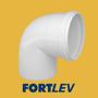 Imagem de Joelho 90 pvc esgoto 150mm fortlev