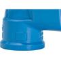 Imagem de Joelho Azul Com Bucha Latao Amanco 20Mm X 1/2''