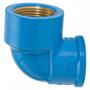 Imagem de Joelho Azul Com Bucha Latao Amanco 25Mm X 1/2''