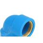 Imagem de Joelho Azul Com Bucha Latao Krona 25Mm X 3/4'' . / Kit C/ 20 Peças