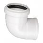 Imagem de Joelho Branco Krona 40Mm X 40Mm Com Anel . / Kit C/ 25 Peças