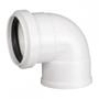 Imagem de Joelho Branco Krona 40Mm X 40Mm Com Anel . / Kit C/ 25 Peças