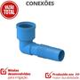 Imagem de Joelho Interno 90 Com Bitola De 1.1/4" Azul Durín
