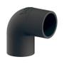 Imagem de Joelho Pvc Com Janela Preto 3/4" Inpol
