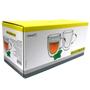 Imagem de Jogo 02 Xícaras Café Chá Vidro Parede Dupla 200ml Com Alça - Mimo Style