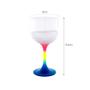 Imagem de Jogo 06 Taças 500ml Three Color Rainbow Cristal - Wp Connect