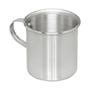 Imagem de Jogo 10 Canecas De Aluminio Polido Resistente com alça 300ml