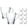 Imagem de Jogo 10 Canecas Xícara Café Cappuccino Expresso Vidro 250ml