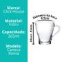 Imagem de Jogo 10 Canecas Xícara Café Cappuccino Expresso Vidro 250ml