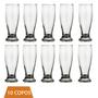 Imagem de Jogo 10 Copos Vidro Transparente Munich 300ml Chop Bar Nadir