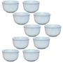 Imagem de Jogo 10 Cumbucas 200ml Bowls Tigelas Kit Porcelana branca(2)