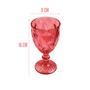Imagem de Jogo 10 Taças Diamond Vidro Vermelha 340ml Água Vinho