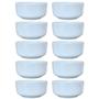 Imagem de Jogo 10 tigelas 60ml Bowls Tigelas Kit Porcelana branca(2)