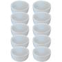 Imagem de Jogo 10 tigelas 60ml Bowls Tigelas Kit Porcelana branca(2)