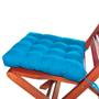 Imagem de Jogo 11 assentos para cadeira futton 40x40 azul turquesa