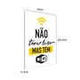 Imagem de Jogo 11 Placas Decorativas Wifi Em Mdf 2,5Mm 19X28,5Cm