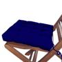 Imagem de Jogo 12 assentos para cadeira futton 40x40 azul royal