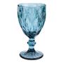 Imagem de Jogo 12 Taças de Vidro Diamond Diamante Azul 300ml Água Class Home