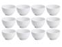 Imagem de Jogo 12 Tigelas de Porcelana Branca Bowl 510ml Cumbuca Japonesa