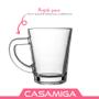 Imagem de Jogo 12 Xícaras Café Vidro Casual 70ml Class Home