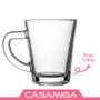 Imagem de Jogo 12 Xícaras Café Vidro Casual 70ml Class Home