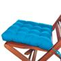 Imagem de Jogo 13 assentos para cadeira futton 40x40 azul turquesa