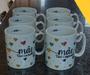 Imagem de Jogo 18 canecas 300ml Frases Mãe - Kit Porcelana - Decoração Caneca Completa Corações