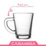 Imagem de Jogo 18 Xícaras Café Vidro Casual 70ml Class Home