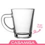 Imagem de Jogo 18 Xícaras Café Vidro Casual 70ml Class Home