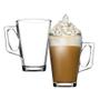Imagem de Jogo 2 Canecas Café Cappuccino Expresso Alto Vidro 250ml