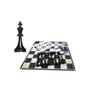 Imagem de Jogo 2 em 1 xadrez c/32 pcs + dama 24 pcs e tabuleiro