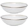 Imagem de Jogo 2 Saladeiras Bowl Ryo Maresia 1,6 Litros 26 cm Oxford Porcelana