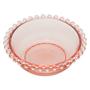 Imagem de Jogo 3 bowls 14 cm para sobremesa de cristal rosa Pearl Wolff - 28440