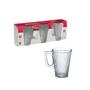 Imagem de jogo 3 Canecas Lines de Vidro 230 ML Cha Cafe