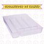 Jogo 3 Organizadores Porta Talheres Para Gavetas 5 Divisorias - PLASTUTTI Imagem de Jogo 3 Organizadores Porta Talheres Para Gavetas 5 Divisorias