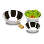 Imagem de Jogo 3 Tigelas Bowl em Aço Inox p/ Cozinha Kit 19 21 e 23cm