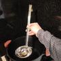 Imagem de Jogo 3 Utensílios Restaurante Escumadeira Colher de Arroz Concha Grandes Brinox Cozinha Industrial Inox