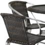 Imagem de Jogo 4 Cadeiras Floripa e Mesa Com Tampo Tramado em Alumínio Piscina, Área, Jardim Trama Original