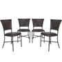 Imagem de Jogo 4 Cadeiras Gramado em Fibra Sintética Cadeiras para Área Externa e Interna Cozinha