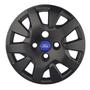 Imagem de Jogo 4 Calota Aro 14 Preto Fosco Ka Hatch Sedan New Fiesta A
